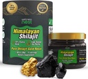 Wellness Nest Gold Βαθμός καθαρός Ιμαλαΐων Shilajit Resin: Ultimate Potency για άνδρες και γυναίκες - 24k Gold, 75%+ Fulvic Acid, Lab Test Report Περιλαμβάνεται - 30g (1 Pack), 75 Υπηρεσίες