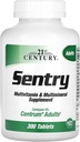 21ος αιώνας Βιταμίνες Sentry Multivitamin & Multimineral Tabs, 300 ct