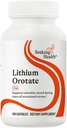 Seeking Health Lithium Orotate - Mineral Supplement Supports Brain Health & Memory - Non-GMO & Gluten-Free Formula with Low Serving of Lithium - 5 mg, 100 Capsules