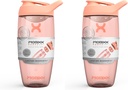 Promixx PURSUIT μπουκάλι αναδευτήρα πρωτεΐνης – Premium μπουκάλια ανακάτεμα για αναμίξεις πρωτεϊνών και συμπλήρωμα ανακινεί – Easy Clean, ανθεκτικό κύπελλο αναδευτήρα πρωτεϊνών (πακέτο του 2)