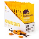 Mammoth Bar Almond Vanilla Bar - 10 Organic Protein Bars – Prebiotic • Paleo • Gluten Free • Egg Protein • GMO Free • Raw • Premium Nuts