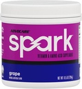 AdvoCare Spark - Energy Drink Mix - Συμπλήρωμα Βιταμίνης & Αμινικού Οξέως - Υποστηρίζει Ενέργεια & Εστίαση - Φορητή Ανοσολογική Υποστήριξη - Χωρίς ζάχαρη - Σταφύλι (10.5