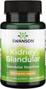 Swanson Raw Kidney Glandular 500 Milligrams 60 Κάψουλες