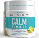 Relaxium Calm Gummy, Αναπτύχθηκε στις ΗΠΑ, με Βιταμίνη Β6, Μαγνήσιο, και L-Θεανίνη, Ένα Gummy ανά Σερβίρισμα, 60 Gummies