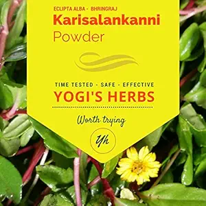 YOGIS HERBS Yogis Herbs Karisalankanni Powder (Eclipta Alba/False Daisy) 1 Lb Fresh & Pure 1 Pound (Pack Of 1)
