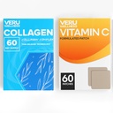 Veru Wellness Anti Aging Duo Lifestyle Patches Collagen C - Αυτοσυγκολλητική έκδοση του χρόνου Topical Patch, 8-10 ώρες (60 ημέρες προσφοράς)