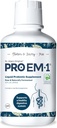 TeraGanix Organic Liquid Probiotic (30 Day Supply), Συμπληρώματα Υγείας Ούρων, Dr. Formulated for Adults & Kids, Βελτιώνει την Ανοσοποιητική Λειτουργία, Digestion & Nutrient Απορρόφηση, 6 Mil CFU/ml (16 fl oz)