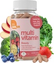 Zahler Multivitamin Beauty, Καθημερινή Multivitamin +Skin Hair and Nails Υποστήριξη, για γυναίκες και άνδρες με σίδηρο, Certified Kosher, 60 κάψουλες