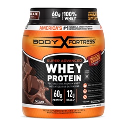 Φρούριο σώματος 100% Whey, Premium πρωτεΐνη σκόνη, σοκολάτα, 1,78lbs