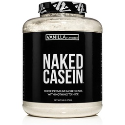 NAKED Καζεΐνη - Vanilla Micellar Καζεΐνη Πρωτεΐνη - 5 λίβρες χύδην, GMO-free, χωρίς γλουτένη, χωρίς σόγια, συντηρητική-free - διεγερτική μυϊκή ανάπτυξη - Ενίσχυση της αποκατάστασης - 61 εξυπηρετήσεις