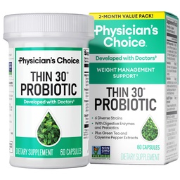 Probiotics για τη Διαχείριση Βάρους & την Αναρρόφηση - 6 Probiotic Strains - Πρεβιοτικά - Βασικό συστατικό Cayenne - Υποστηρίζει Υγεία των Ούρων - Διαχείριση Βάρος για γυναίκες & άνδρες - Πράσινο Τσάι - 60 CT