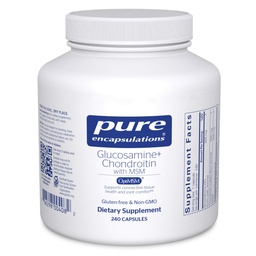 Καθαρές εγκοπές Glucosamine Chondroitin με MSM - Υποστηρίζει Κοινή Υγεία & Κανονικό Σχηματισμό Cartilage* - Διατηρεί Ένζυμη Δραστηριότητα - Χωρίς γλουτένη & Μη ΓΤΟ - 240 Κάψουλες