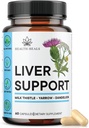 Liver Cleanse & Repair Formula - φυτικό συμπλήρωμα υποστήριξης ήπατος με γάλα Thittle Dandelion Root Turmeric, εκχύλισμα Artichoke για την υγεία του ήπατος - 60 Count