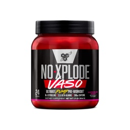 BSN N.O.-XPLODE Vaso Pre Workout Powder με 8g L-Citrulline και 3,2g Beta-Alanine and Energy, Γεύση: Watermelon Smash, 24 Υπηρεσίες