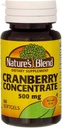 Nature's Blend Cranberry Concentrate 500 Mg 60 Softgels Pack of 6