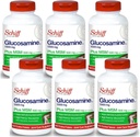 Schiff Glucosamine 1500mg Plus MSM και Υαλουρονικό Οξύ, 150 δισκία - Κοινό Συμπλήρωμα (πακέτο των 6)