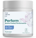 The Amino CO. - Perform Pre Workout Powder Supplement with Pure EAA Amino Acids & Natural Flavor, Stevia Sweetened Preworkout Energy Boost for Men & Women - Blue Raspberry (6.7 oz)