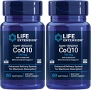 Life Extension Super Ubiquinol CoQ10 με ενισχυμένη Μιτοχονδριακή Υποστήριξη, ubiquinol CoQ10, shilajit, ισχυρή υποστήριξη στην υγεία της καρδιάς και την παραγωγή κυτταρικής ενέργειας, εξαιρετικά απορροφήσιμη, χωρίς γλουτένη, 60 softgel