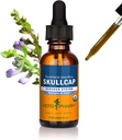 Βότανο Pharm Certified Organic Skullcap Liquid Extract για υποστήριξη νευρικού συστήματος, οργανικό αλκοόλ από ζαχαροκάλαμο, 1 ουγγιά