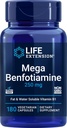 Επέκταση ζωής Mega Benfotiamine, 250 mg, 180 Veg καπάκια με θειαμίνη - Βιταμίνη B1 συμπλήρωμα