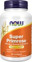 NOW Συμπληρώματα, Super Primrose 1300 mg με φυσικά Occurring GLA (Gamma- Λινολενικό οξύ), 60 Softgels