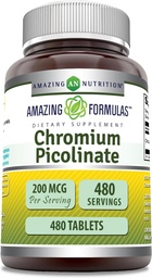 Amazing Formulas Chromium Picolinate Supplement 