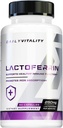 Lactoferrin 250mg Κάψουλες - Γλυκοπρωτεϊνη Πλούσιο συμπλήρωμα κολλόστρου για την υποστήριξη της απορρόφησης του ανοσοποιητικού σιδήρου και Digestive Health - 60 Υπηρεσίες Υψηλής καθαρότητας Daily Colostrum Derived Pills