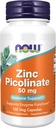 Τώρα τρόφιμα ψευδάργυρος Picolinate, 120 καπάκια 50mg (2-πακέτο)