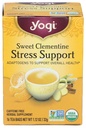 Yogi Tea Organic Sweet Clementine Stress support συμπλήρωμα, 16 κόμης