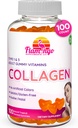 Collagen Gummies- Natural Marine Collagen for Women, and Men- Collagen Supplements for Skin Hair, Nails- Hydrolyzed Type 2 & 1 3- Replace Pills and Powders - No Gelatin, Kosher, Hanal- 100 Ct.