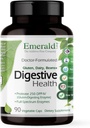 EMERALD LABS Digestive Health - Digestive Aid with Probiotics & Digestive Enzymes - Υποστηρίζει την Υγεία & Δυσκοιλιότητα - Χορτοφαγικά, Χωρίς γλουτένη - 90 Κάψουλες λαχανικών (30-Ημέρα προσφοράς)