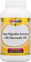 Vitacost Mega Digestive Ένζυμα με Pancreatin 10X - 300 Κάψουλες