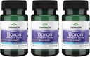 Swanson Boron από Albion - Boroganic Glycine συμπλήρωμα Υποστήριξη Κοινή Υγεία & Υγεία των οστών - Υψηλή Φόρμουλα Απορρόφησης Μπορεί να υποστηρίξει τη συνολική ισορροπία - (60 κάψουλες, 6mg κάθε) (3 Pack)