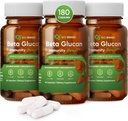 Bio Swiss Beta Glucan Immunity Power - 1,3D-1,6D Glucan με βιταμίνη D - συμπλήρωμα υποστήριξης ανοσοποιητικών για ενισχυμένη άμυνα και ευεξία - Vegan, χωρίς γλουτένη (180 κάψουλες)