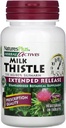 Natures Plus Herbal Actives Milk Thistle, Extended Release - 500mg, 80% Silymarin, 30 χορτοφαγικά δισκία - Χωρίς γλουτένη - 30 Σερβιέτες