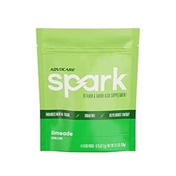 AdvoCare Spark - Energy Drink Mix - Vitamin & Amino Acid Supplement - Υποστηρίζει Ενέργεια & Εστίαση* - Φορητή Ανοσολογική Υποστήριξη* - Χωρίς ζάχαρη - Limeade, 14 Stick Packs (3.5 oz)