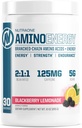 NutraOne Amino Energy BCAA Powder Pre-Wortout Supplement with Caffeine Branched Chain Amino Acids to Help Fuel and Recover* (Λεμονάδα Μπέρρυ - 30 Servings)