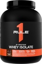 Άρθρο 1 R1 Πρωτεΐνη Whey Isolate - με 25g πρωτεΐνη & 6g BCAA Αποκλειστικά από Απομονωμένες & Υδρολυμένες Πηγές για την αποκατάσταση προπόνησης (5 Λίρες*, Σοκολάτα Fudge)