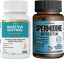 800mg Digestive Ένζυμα για άνδρες και γυναίκες + Συμπλήρωμα Spermidine & Fisetin - 20mg 98% Spermidine 3HCL