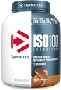 Dymatize ISO100 Whey Protein Powder Isolate, Σοκολάτα Φυστικοβούτυρο, 25g πρωτεΐνης, 5 Λίρες, 5.5g BCAAs, λιγότερο από 120 Cal., Χωρίς γλουτένη, 1g λίπος, 1g ζάχαρη, 2g υδατάνθρακες (71 Σερβίρει)