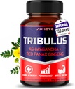Tribulus Terrestris 98% Sapoins - Ενισχυμένη φόρμουλα 12-σε-1 με Yohimbine, Red Panax Ginseng, Ashwagandha για την ενίσχυση της ενέργειας, Stamina & Endurance* - Made in The USA