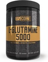 5% Nutrition Core L-Glutamine 5000 Supplement w/L-Alanine | Immune & Digestive Support | Amino Acid Muscle Builder Post Workout Recovery | Unflavored (60 Servings)