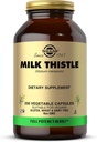 Solgar Milk Thistle - 250 κάψουλες λαχανικών - Πλήρης ισχύς (FP) - Μη ΓΤΟ, Vegan, Χωρίς γλουτένη, Χωρίς γαλακτοκομικά, Kosher - 250 υπηρεσίες