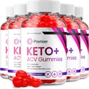 (5 Pack) Premier Keto ACV Gummies - Advanced Formula Premiere Keto Plus ACV Gummies Apple Cider Vinegar Premier ACV Συμπλήρωμα διατροφής Κριτικές Άνδρες Γυναίκες (300 Gummies)
