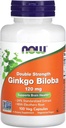 NOW Τρόφιμα Ginkgo Biloba, 120 mg, 100 κάψουλες Veg
