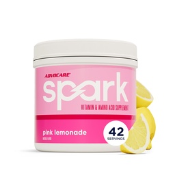 AdvoCare Spark - Energy Drink Mix - Συμπλήρωμα Βιταμίνης & Αμινικού Οξέος - Υποστηρίζει Ενέργεια & Εστίαση - Φορητή Ανοσολογική Υποστήριξη - Χωρίς ζάχαρη - Pink Λεμονάδα (10,5 oz)