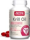 Jarrow Formulas Krill Oil - Phospholipid Omega-3 Complex με Ασταξανθίνη - 60 Softgels - 30 Services - Υποστηρίζει Lipid Management, Μεταβολισμός, Εγκέφαλος & Καρδιά Υγεία - EPA & DHA - Χωρίς γλουτένη - Μη ΓΤΟ