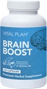 Vital Plan Brain Boost Supplement by Dr. Bill Rawls – κάψουλες εγκεφαλικής ενίσχυσης w/Lion’s Mane, Cat’s Claw, Bakopa, Sensoril Ashwagandha & Ginkgo Biloba