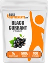 BulkSupplements.com Blackcurrant Powder - Black Currant Supplement, Superfood Supplement - Αέρα Αποξηραμένο & Χωρίς Γλουτένη, 5g ανά Σερβίρισμα, 500g (1.1 lbs) (Pack of 1)