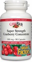 CranRich by Natural Factors, Super Strength Cranberry συμπυκνωμένο, αντιοξειδωτικό συμπλήρωμα για την υποστήριξη της ουρικής αρτηρίας, μη GMO, 90 κάψουλες